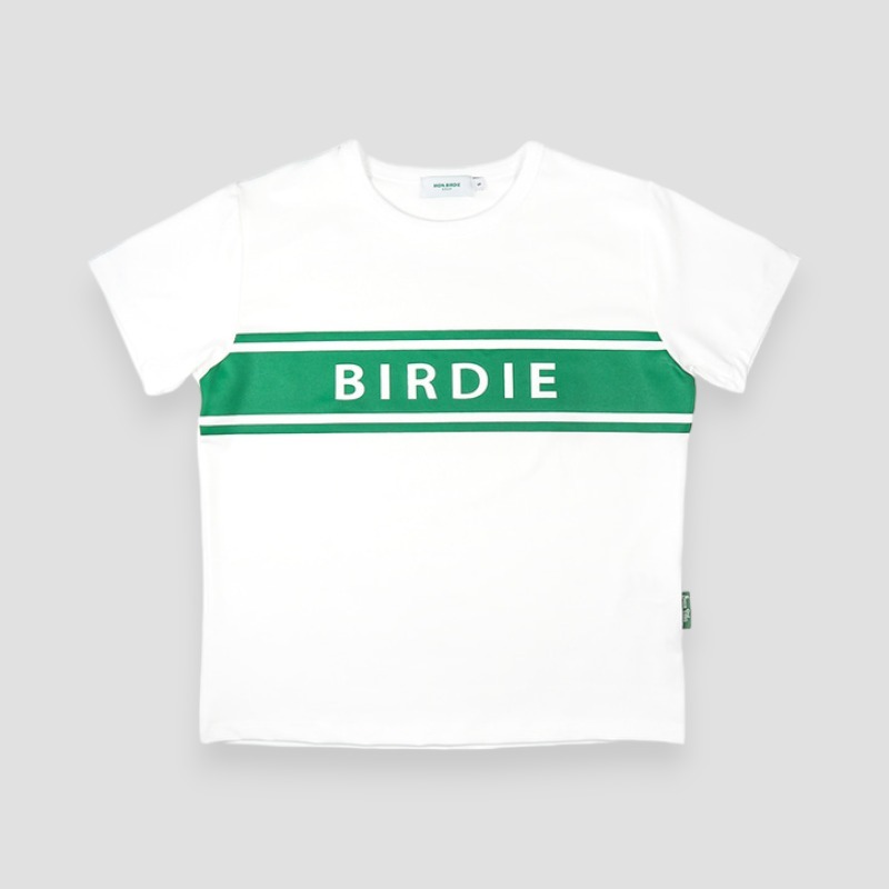 BIRDIE CREW-NECK 버디 쿨에어 티셔츠_WHITE